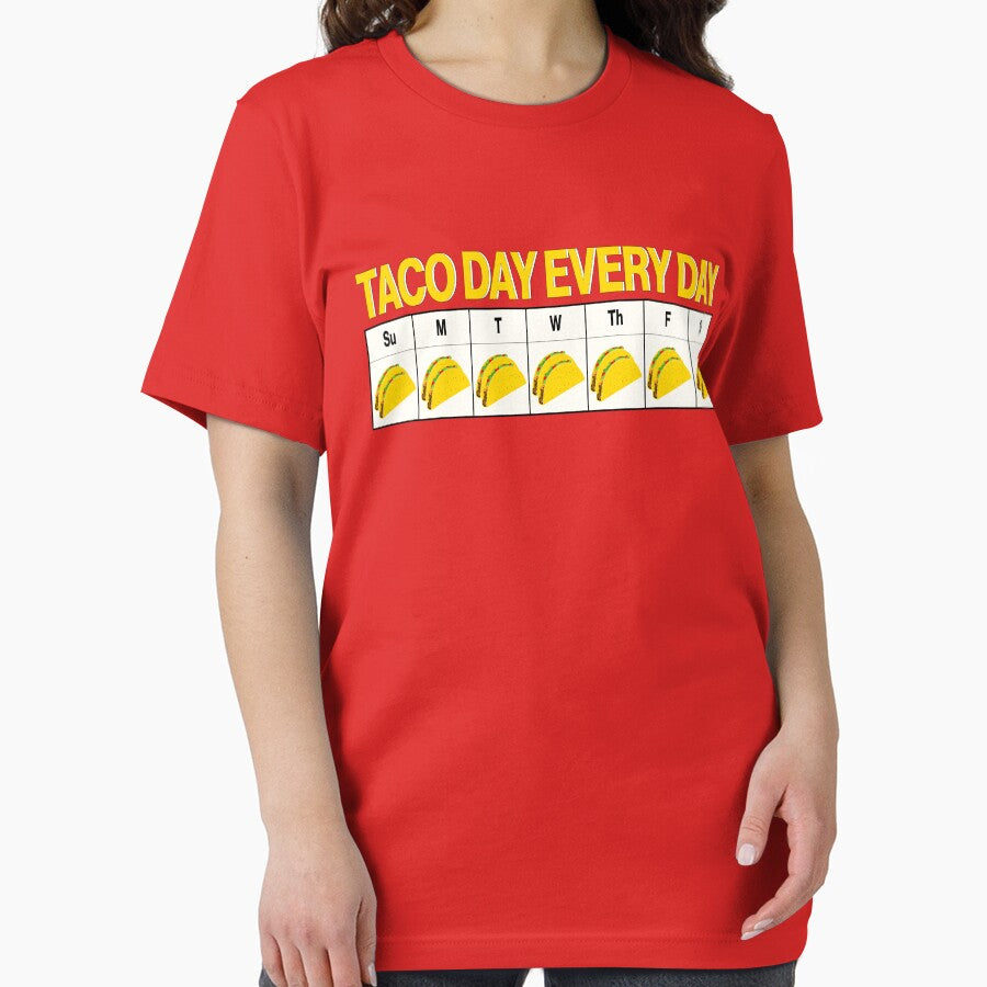 Taco Day Every Day - Taco Calendar by skauff T-Shirts, Hoodie, Sweatshirt | BlankRebels.com (Image 2)