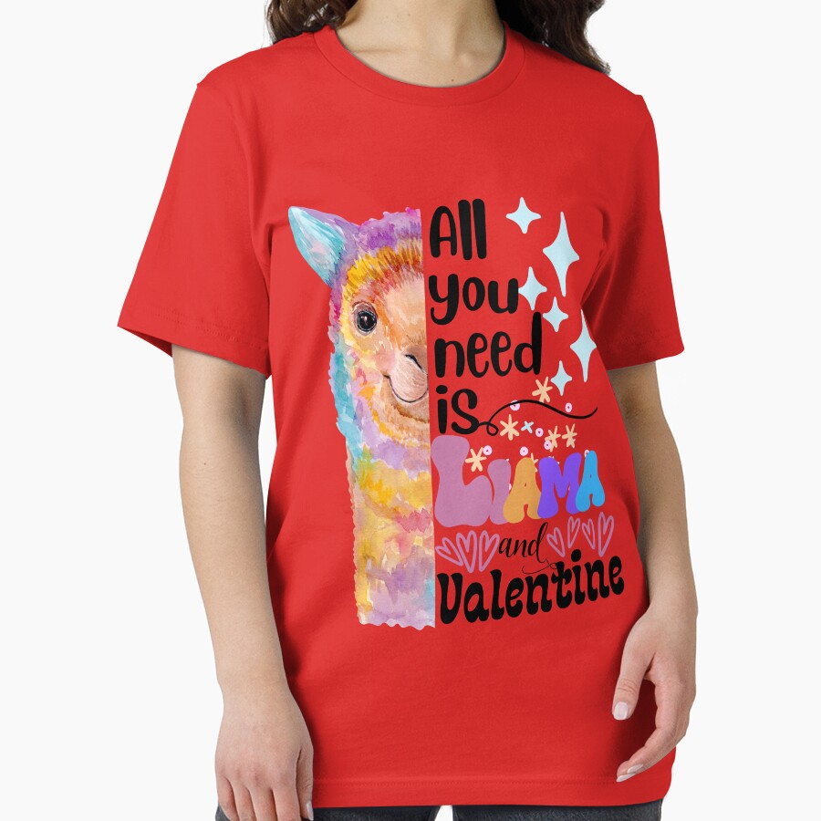 Llama valentine puns by Our-Culture T-Shirts, Hoodie, Sweatshirt | BlankRebels.com (Image 2)