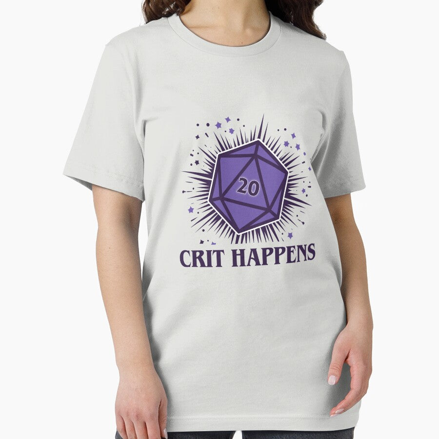 Crit Happens (purple) by SteveesArt T-Shirts, Hoodie, Sweatshirt | BlankRebels.com (Image 2)