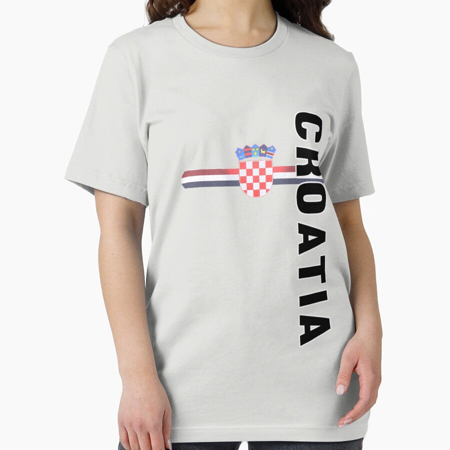 Croatia Soccer Jersey Style Deluxe by merchhost