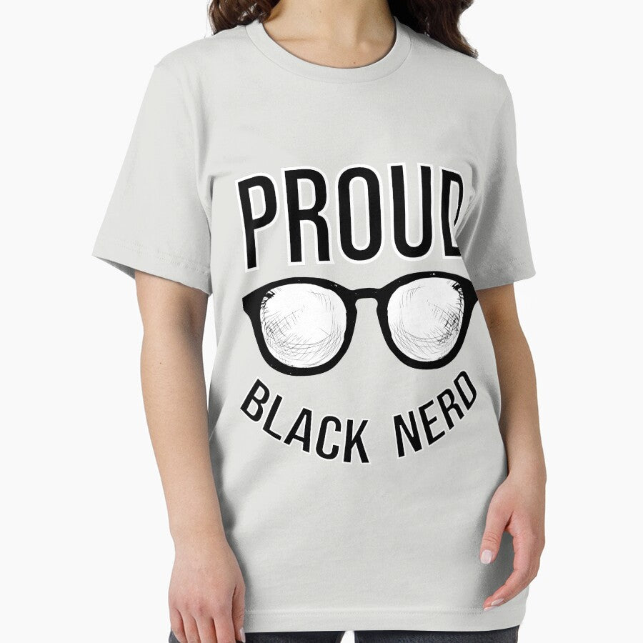 Proud Black Nerd  Proud Geek Black by MediTees T-Shirts, Hoodie, Sweatshirt | BlankRebels.com (Image 2)