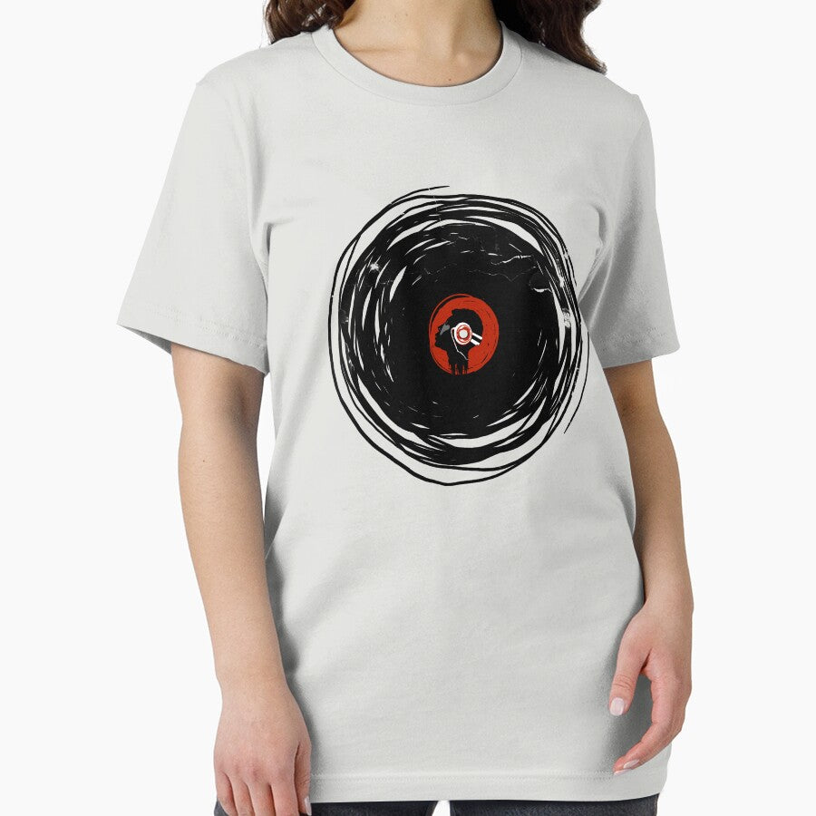 I'm spinning within with a vinyl record... GRUNGE TEXTURE by Denis Marsili T-Shirts, Hoodie, Sweatshirt (Image 2)