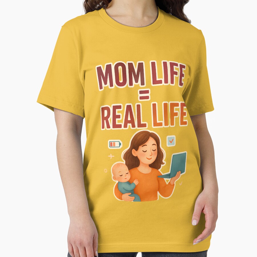 Mom Life = Real Life by ArtSpresso T-Shirts, Hoodie, Sweatshirt | BlankRebels.com (Image 2)