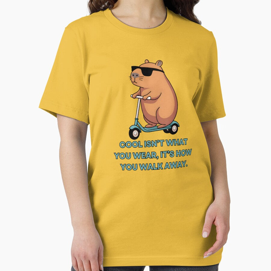 Cool Capybara on Scooter by Artsy Aesthetic T-Shirts, Hoodie, Sweatshirt | BlankRebels.com (Image 2)