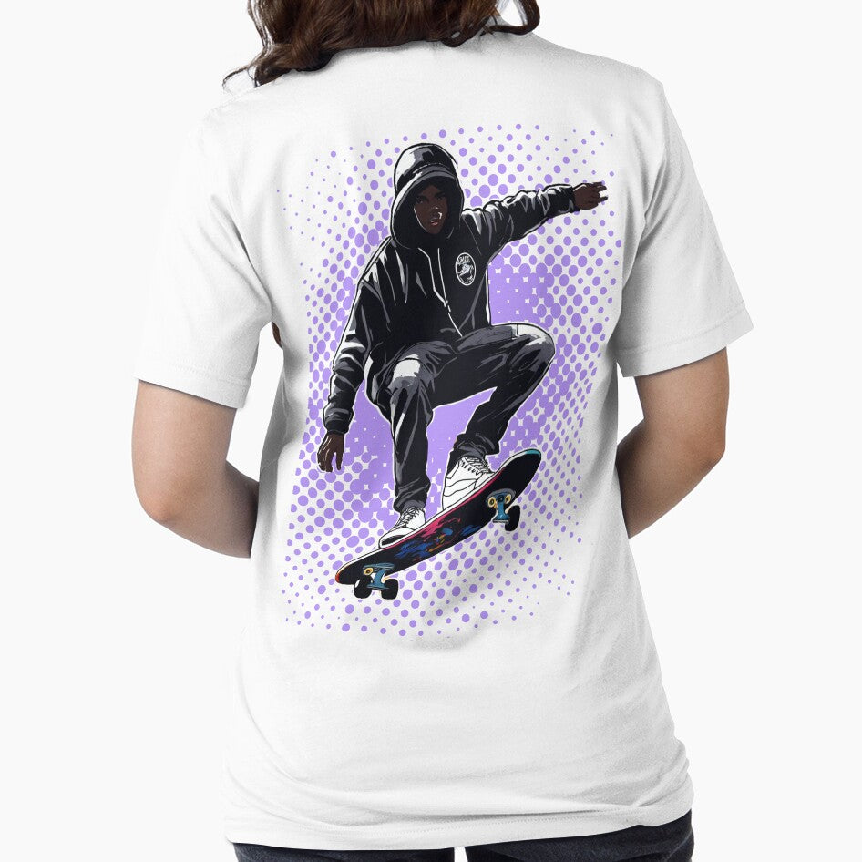 Skateboarding Art by Rell1970 T-Shirts, Hoodie, Sweatshirt | BlankRebels.com (Image 2)