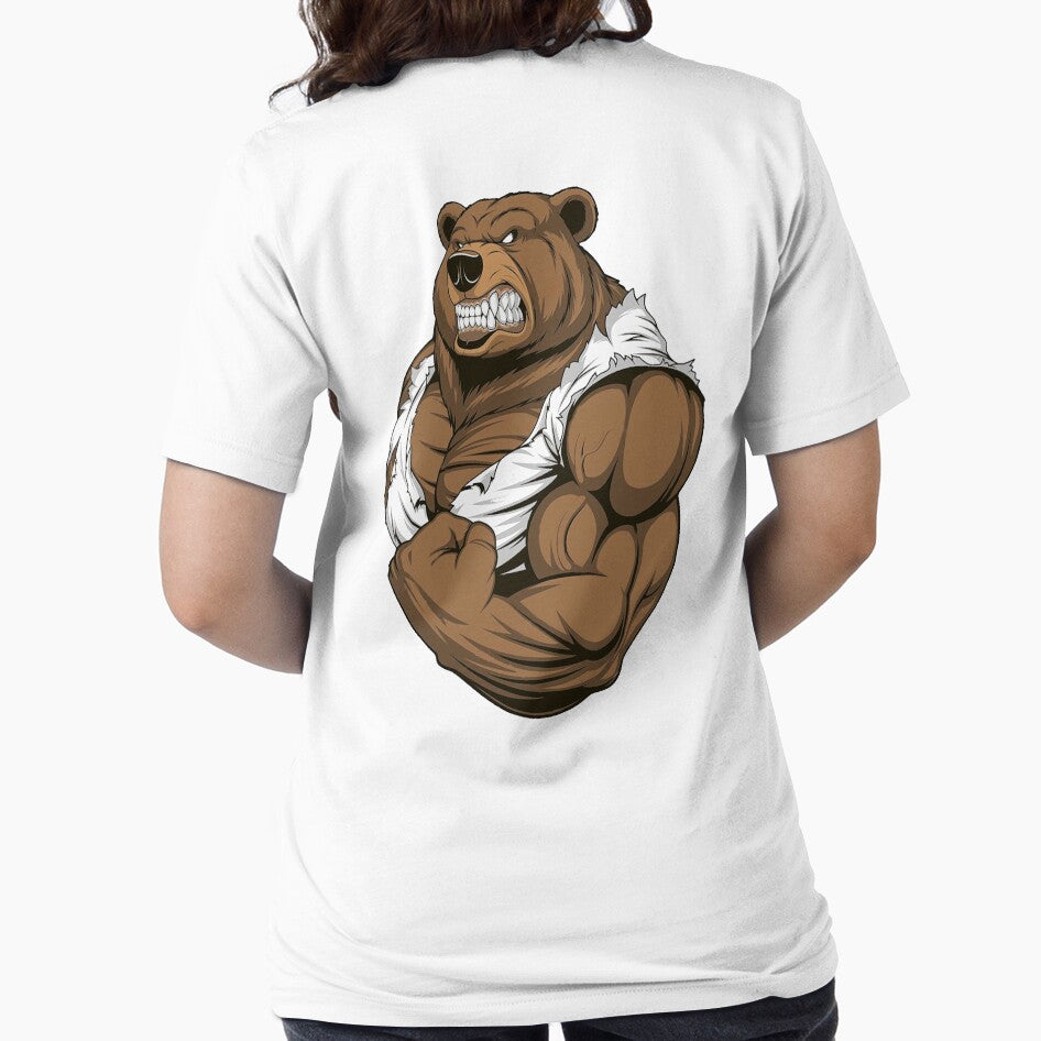 Bodybuilding bear by CasperN T-Shirts, Hoodie, Sweatshirt | BlankRebels.com (Image 2)