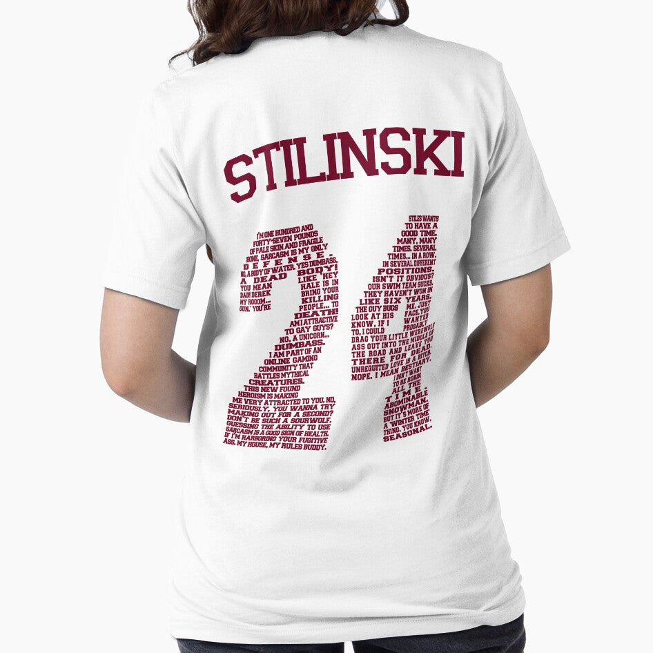 Stiles "Quote" Jersey V2.0 by helterskelterxo T-Shirts, Hoodie, Sweatshirt | BlankRebels.com (Image 2)