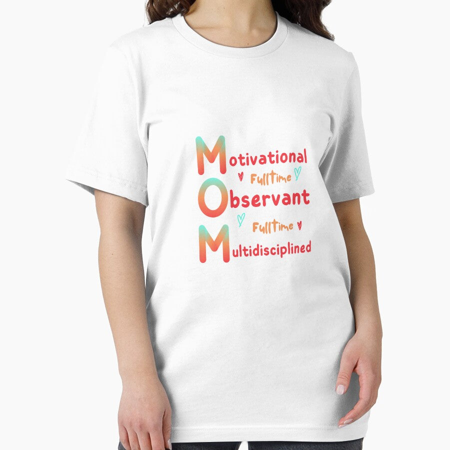 Full-time Mom - Typography by mindmaster007 T-Shirts, Hoodie, Sweatshirt | BlankRebels.com (Image 2)