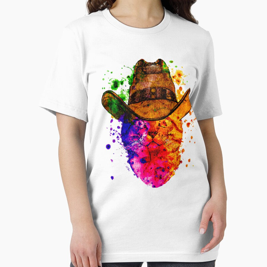 Cat in a Cowboy Hat - Meowdy! by Rich Summers Art T-Shirts, Hoodie, Sweatshirt | BlankRebels.com (Image 2)