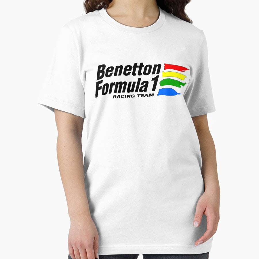 Benetton Formula Team Retro 90s Classic T-Shirt by JohnVallario Hoodie, Sweatshirt | BlankRebels.com (Image 2)