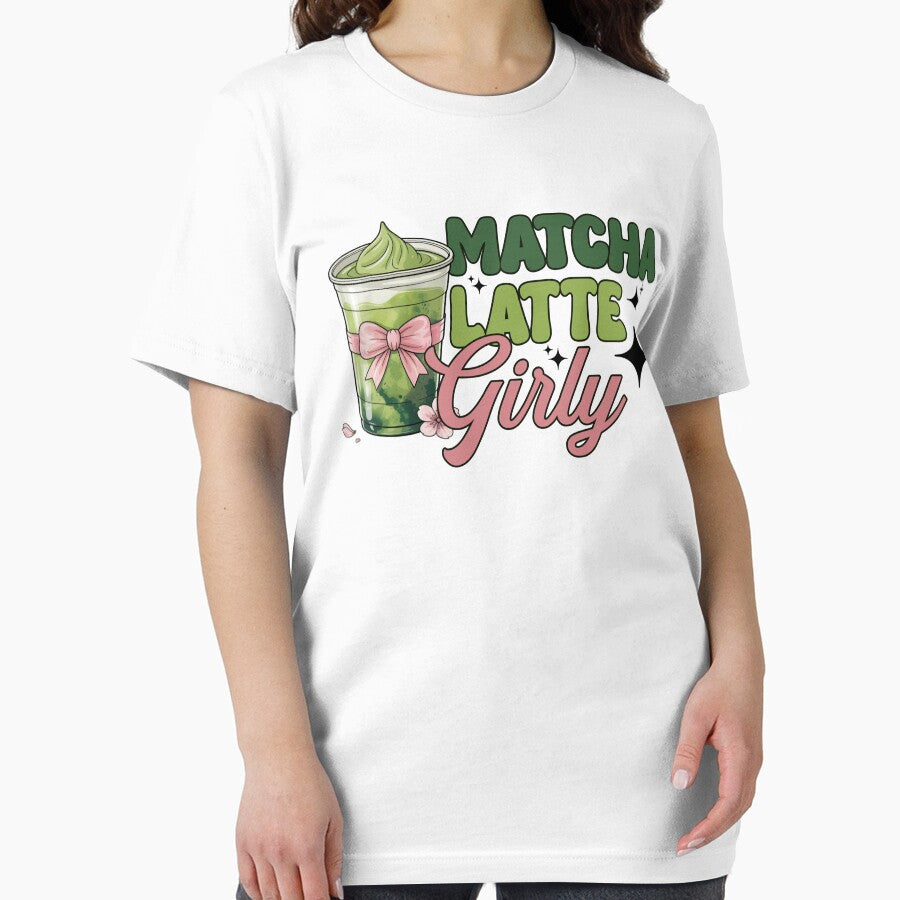 Matcha Latte Girly Cute Aesthetic Green Tea Lover by dianadouri T-Shirts, Hoodie, Sweatshirt | BlankRebels.com (Image 2)