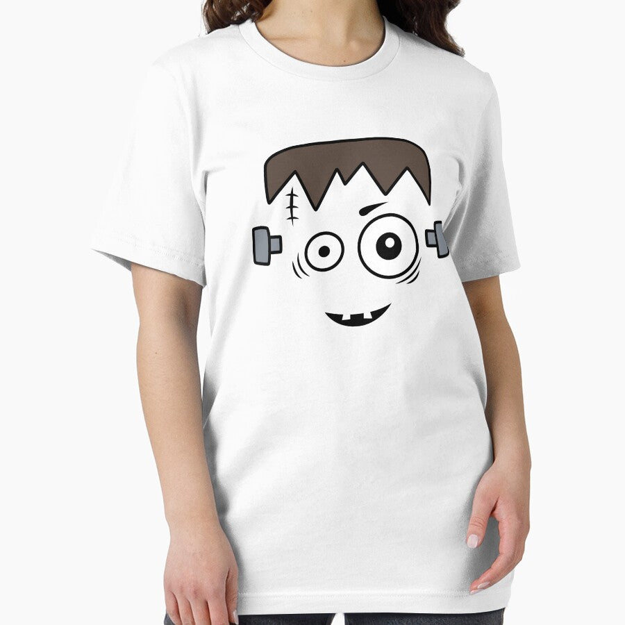 Frankenstein Monster Face Spooky Halloween T Shirt by BUBLTEES Hoodie, Sweatshirt | BlankRebels.com (Image 2)