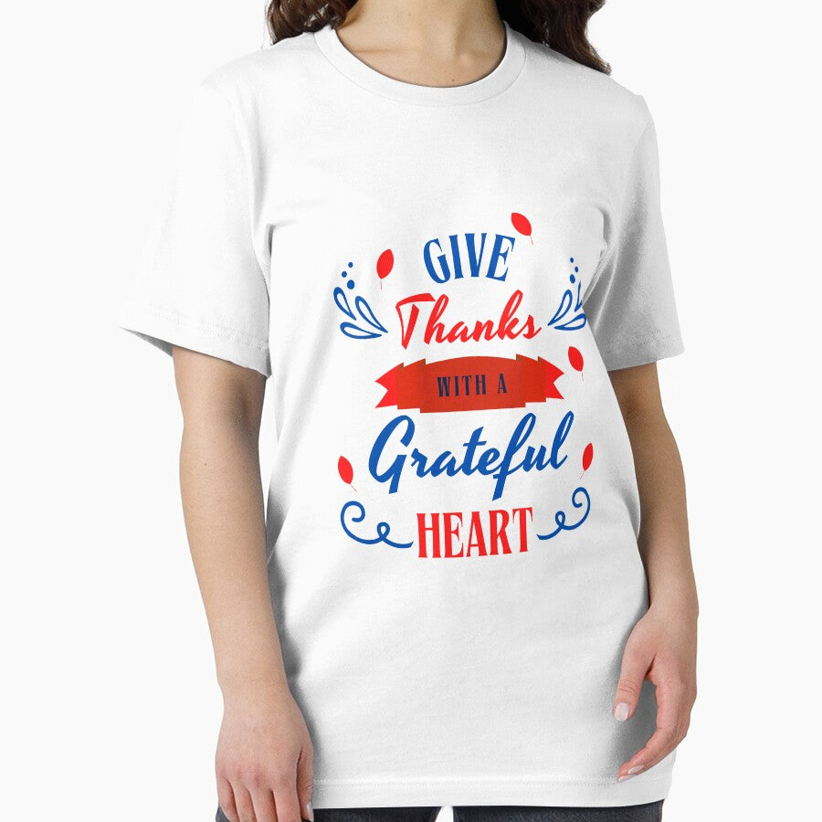 Give Thanks With A Grateful Heart by Yourchoice0 T-Shirts, Hoodie, Sweatshirt | BlankRebels.com (Image 2)