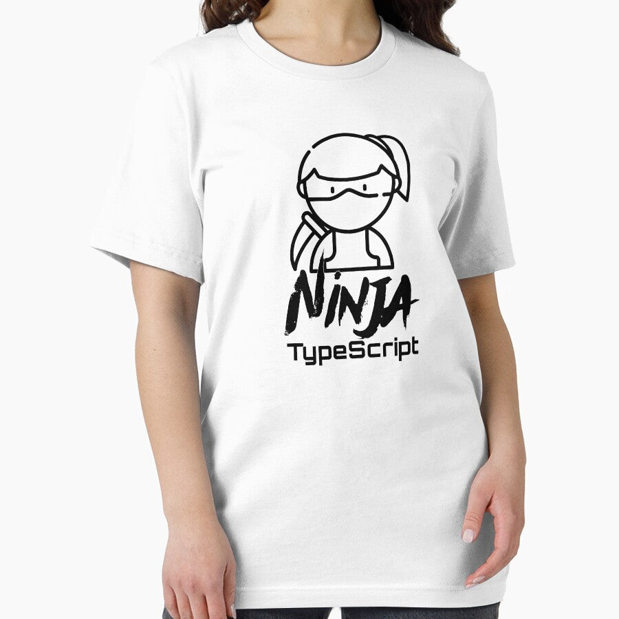 TypeScript Ninja (black) by Stornu2Ruedas T-Shirts, Hoodie, Sweatshirt | BlankRebels.com (Image 2)