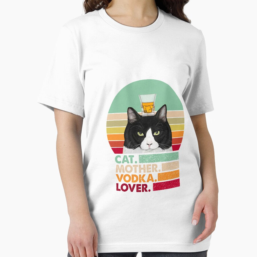 Cat Mother Vodka Lover Funny by cucai721 T-Shirts, Hoodie, Sweatshirt | BlankRebels.com (Image 2)