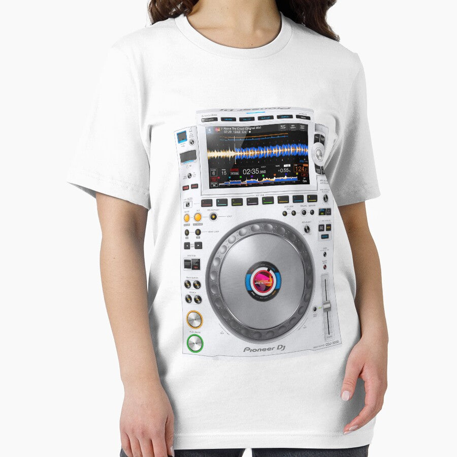 Dj CDJ 3000 White by tropical_dream T-Shirts, Hoodie, Sweatshirt | BlankRebels.com (Image 2)