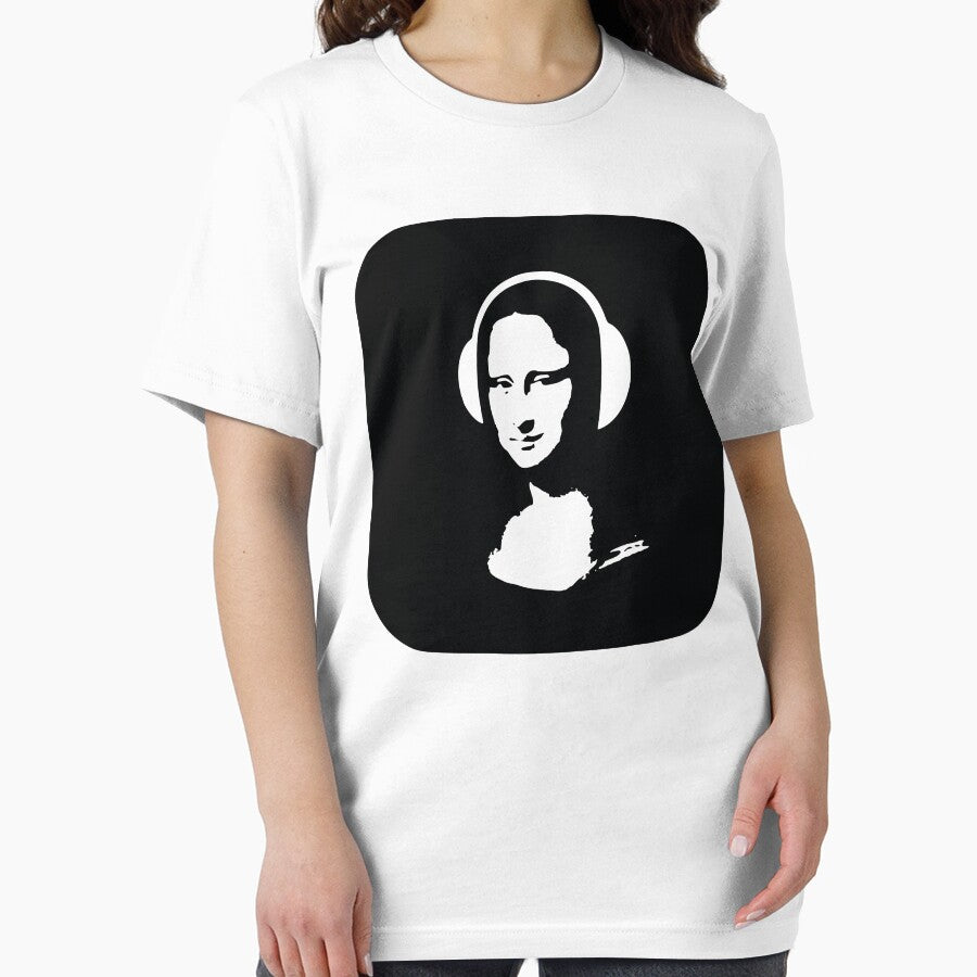 DJ Mona Lisa in headphones by bolkibox T-Shirts, Hoodie, Sweatshirt | BlankRebels.com (Image 2)