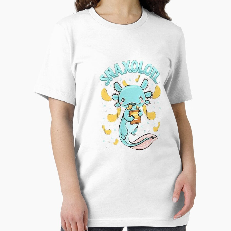 Snaxolotl, Funny Axolotl, Mexican Axolotl Cute, Cute Axolotl, Axolotl Fan by HaroldDesign T-Shirts, Hoodie,... (Image 2)