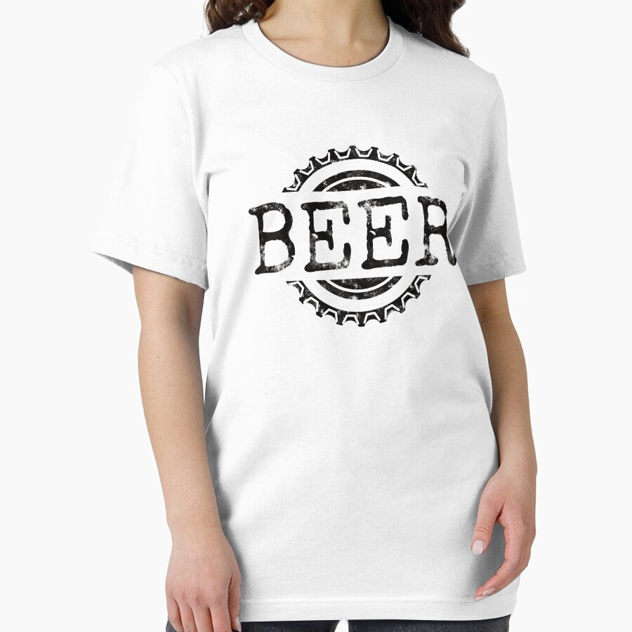 Beer Word and Bottle Cap (black) by DKdesigns27