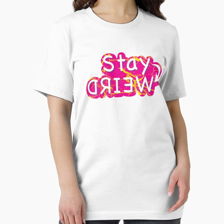 Stay Weird by Easy-Logo T-Shirts, Hoodie, Sweatshirt | BlankRebels.com (Image 2)