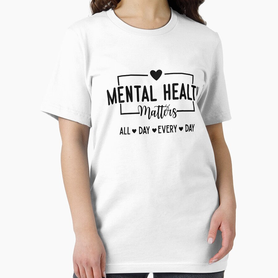 Mental Health Matters All Day Every Day by Alberto Dominguez T-Shirts, Hoodie, Sweatshirt | BlankRebels.com (Image 2)