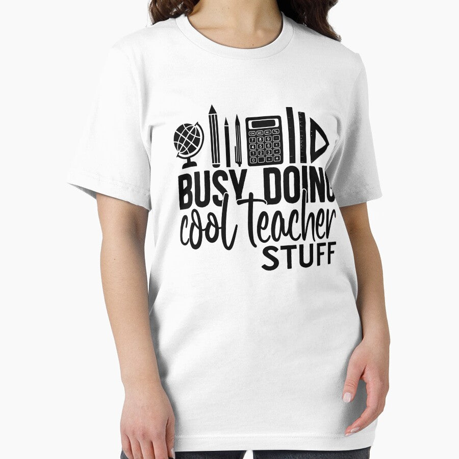 Busy doing cool teacher stuff by EmeraldeaArt T-Shirts, Hoodie, Sweatshirt | BlankRebels.com (Image 2)