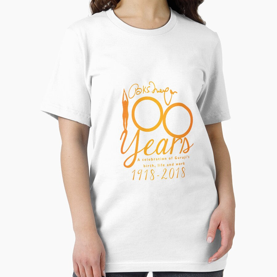 Iyengar Yoga UK Centenary Year - charity design by iyengaryogauk