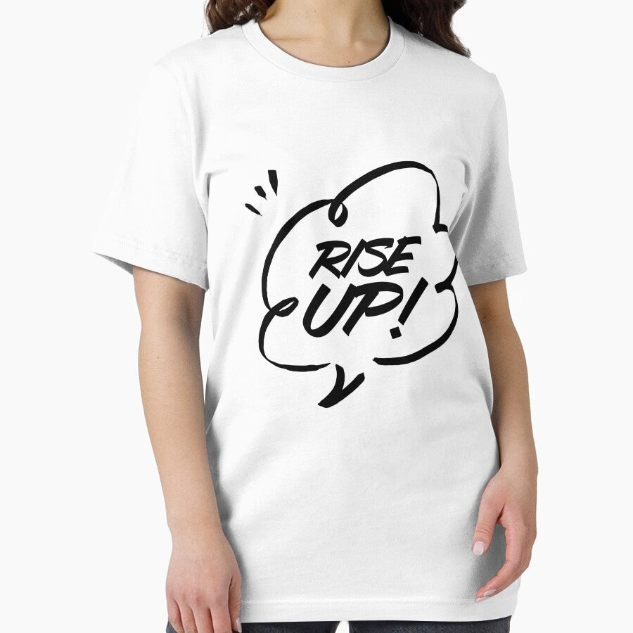 Rise Up – Bold Motivational Graphic by FusionNexusArt T-Shirts, Hoodie, Sweatshirt | BlankRebels.com (Image 2)