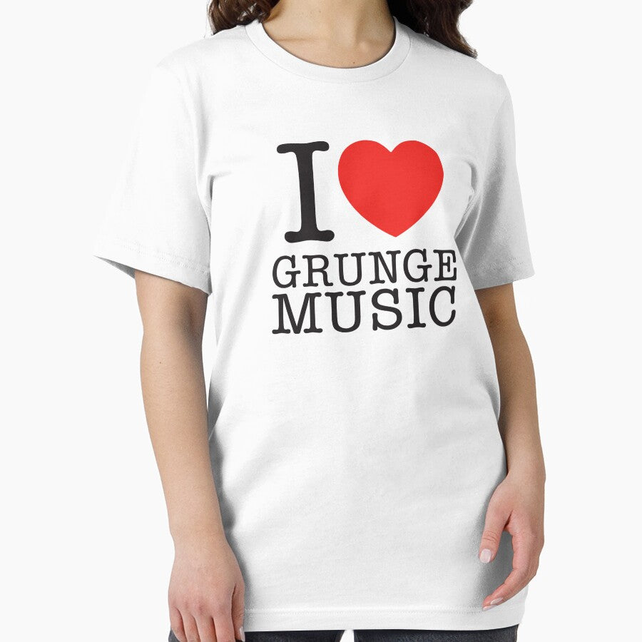 I Love Grunge Music by shitpostee T-Shirts, Hoodie, Sweatshirt | BlankRebels.com (Image 2)
