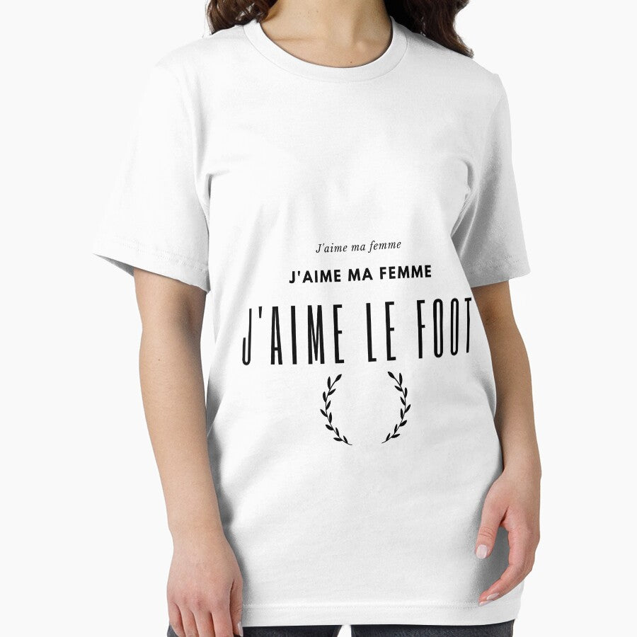 I love soccer and I love my wife by leonmarket