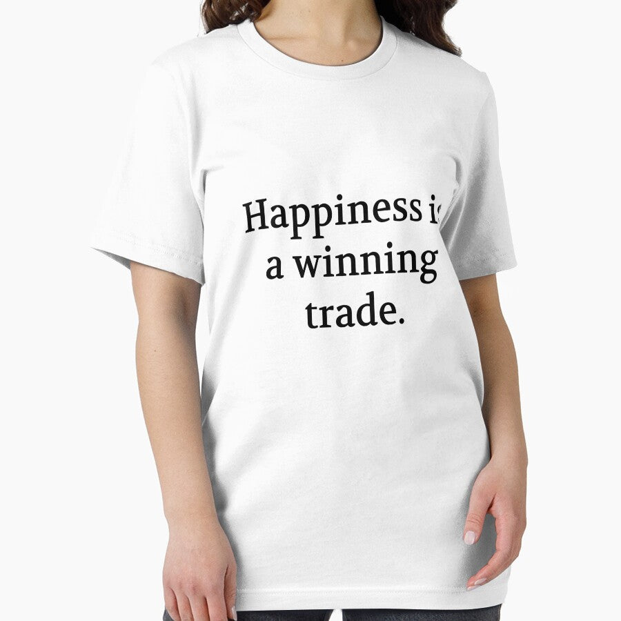 Bullwit! funny money apparel and accessories - "Happiness is a winning trade" by Bullwit! T-Shirts, Hoodie,... (Image 2)