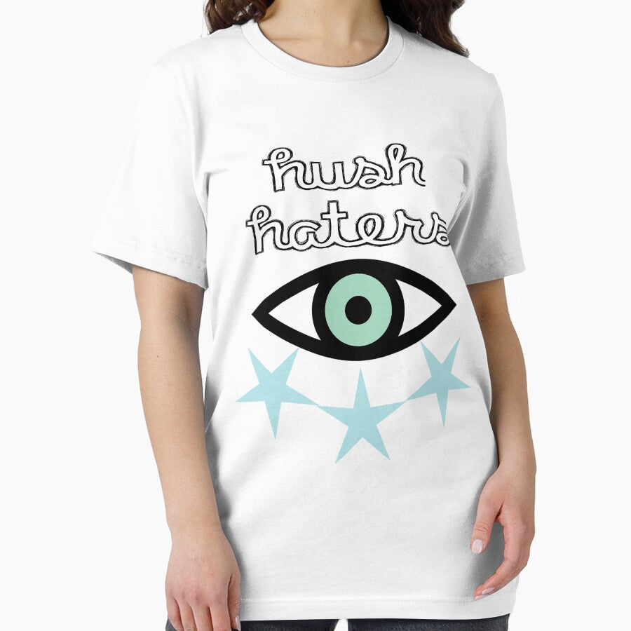 HUSH HATERS SERIES® (Original Design Updated with 2 More Stars) by darksidetees T-Shirts, Hoodie, Sweatshirt (Image 2)