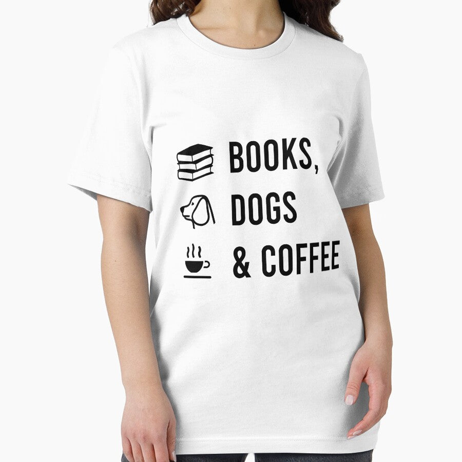 Books, Dogs And Coffee by MJLdesigns T-Shirts, Hoodie, Sweatshirt | BlankRebels.com (Image 2)