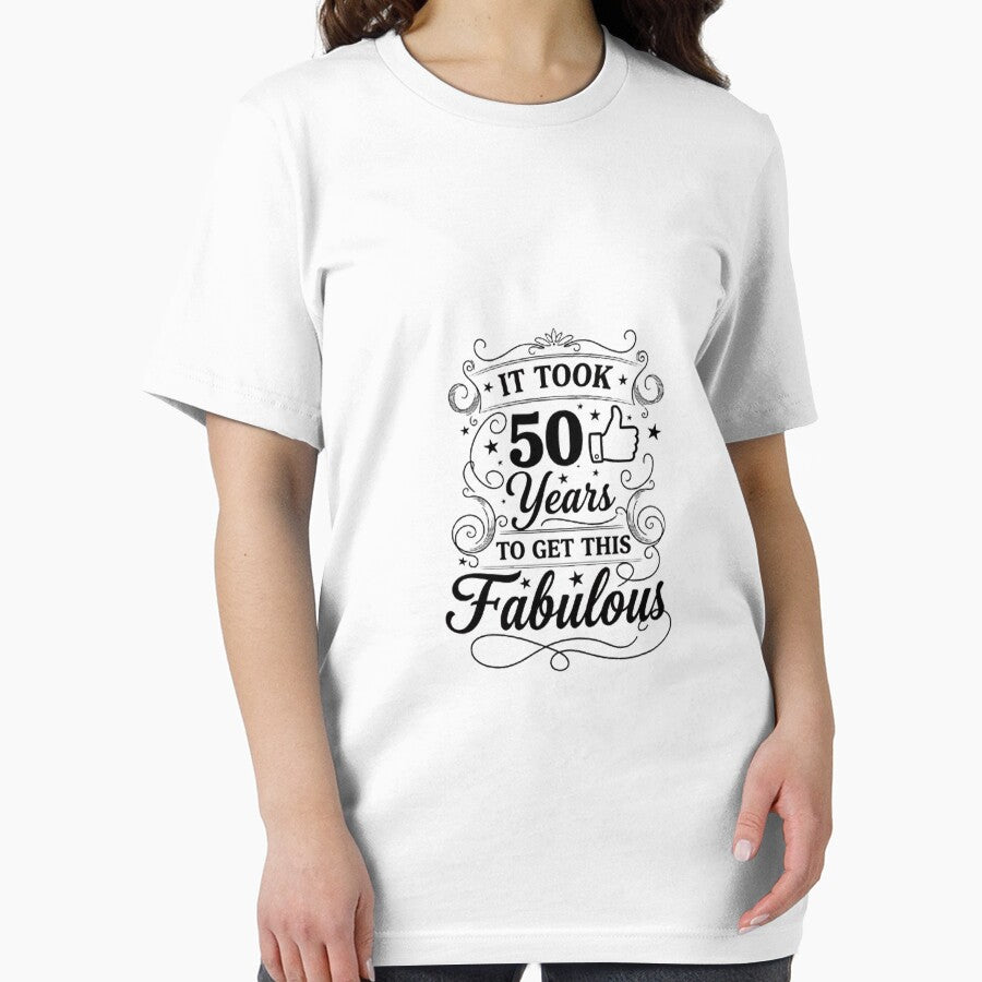 50 & Fabulous - Birthday Celebration by Thisk1975 T-Shirts, Hoodie, Sweatshirt | BlankRebels.com (Image 2)