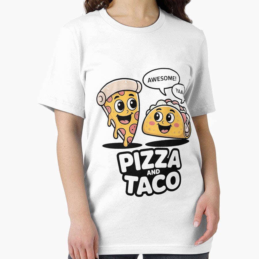 Pizza and Taco Awesome Yaas by LindseyKris T-Shirts, Hoodie, Sweatshirt | BlankRebels.com (Image 2)
