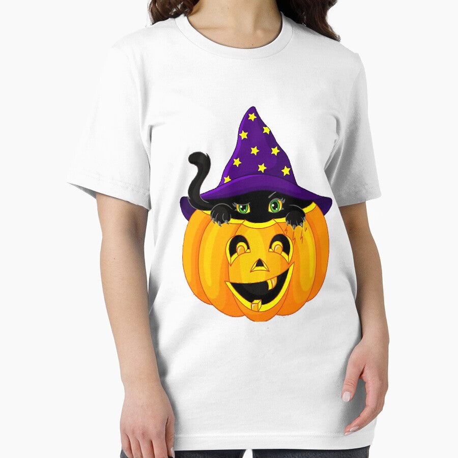 Halloween Black Cat by WilliamQuinnell T-Shirts, Hoodie, Sweatshirt | BlankRebels.com (Image 2)