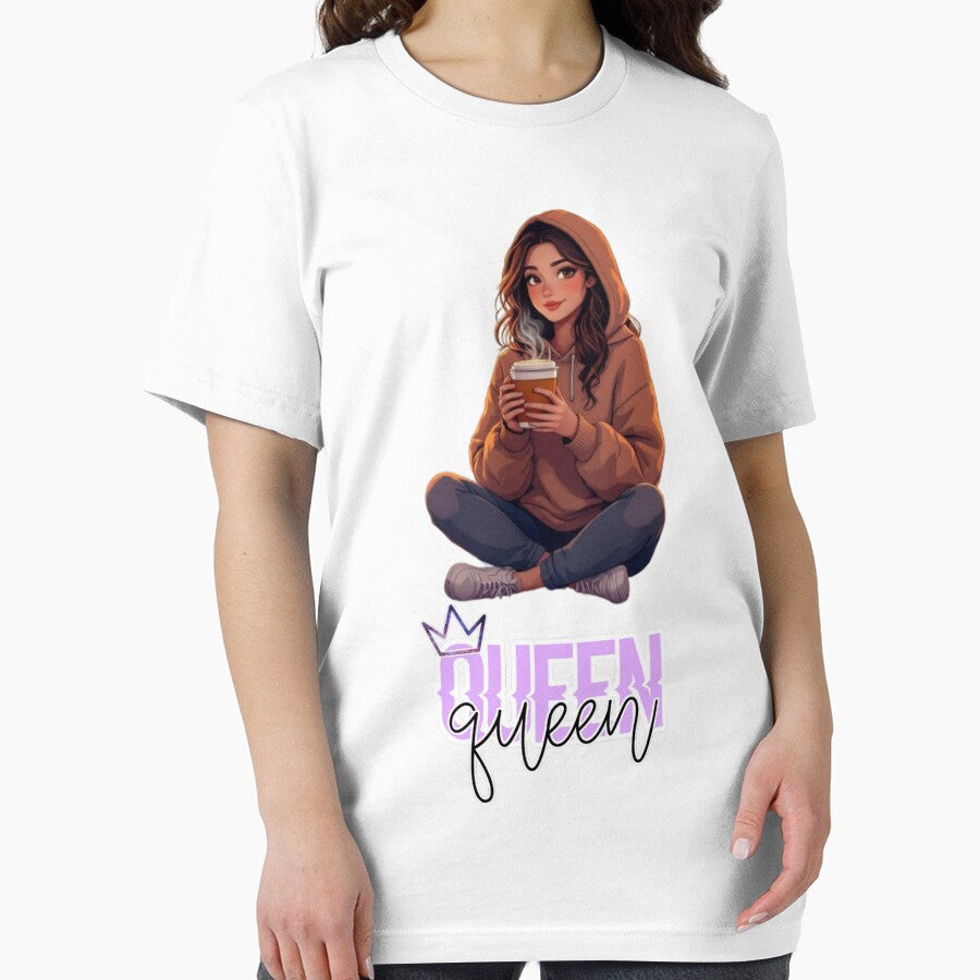 Mentally Already in Autumn – Cozy Girl Fall Vibes T-Shirt by DeanBoffShop Hoodie, Sweatshirt | BlankRebels.com (Image 2)