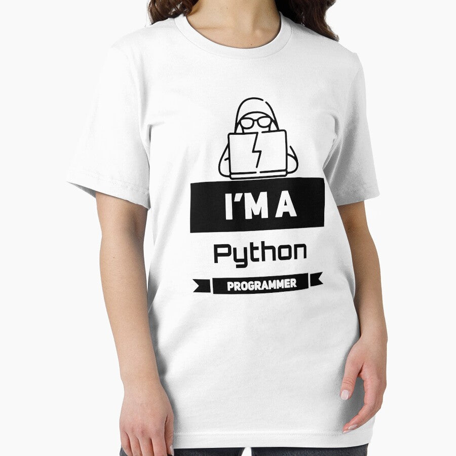 I'm a Python Programmer (black) by Stornu2Ruedas T-Shirts, Hoodie, Sweatshirt | BlankRebels.com (Image 2)