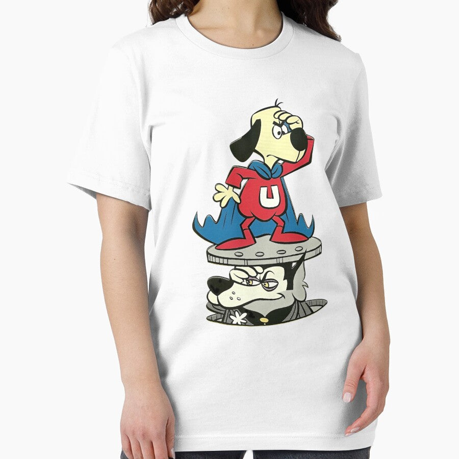 Underdog Cartoon Superhero and Simon Bar Sinister by Moonpaw-Whimsy