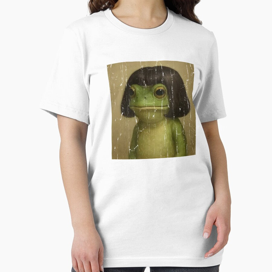 Frog Face With Bob Haircut Meme by passantpossi T-Shirts, Hoodie, Sweatshirt | BlankRebels.com (Image 2)