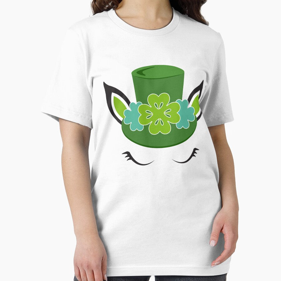 Unicorn Face St Patrick's Day by mellinnshirts T-Shirts, Hoodie, Sweatshirt | BlankRebels.com (Image 2)