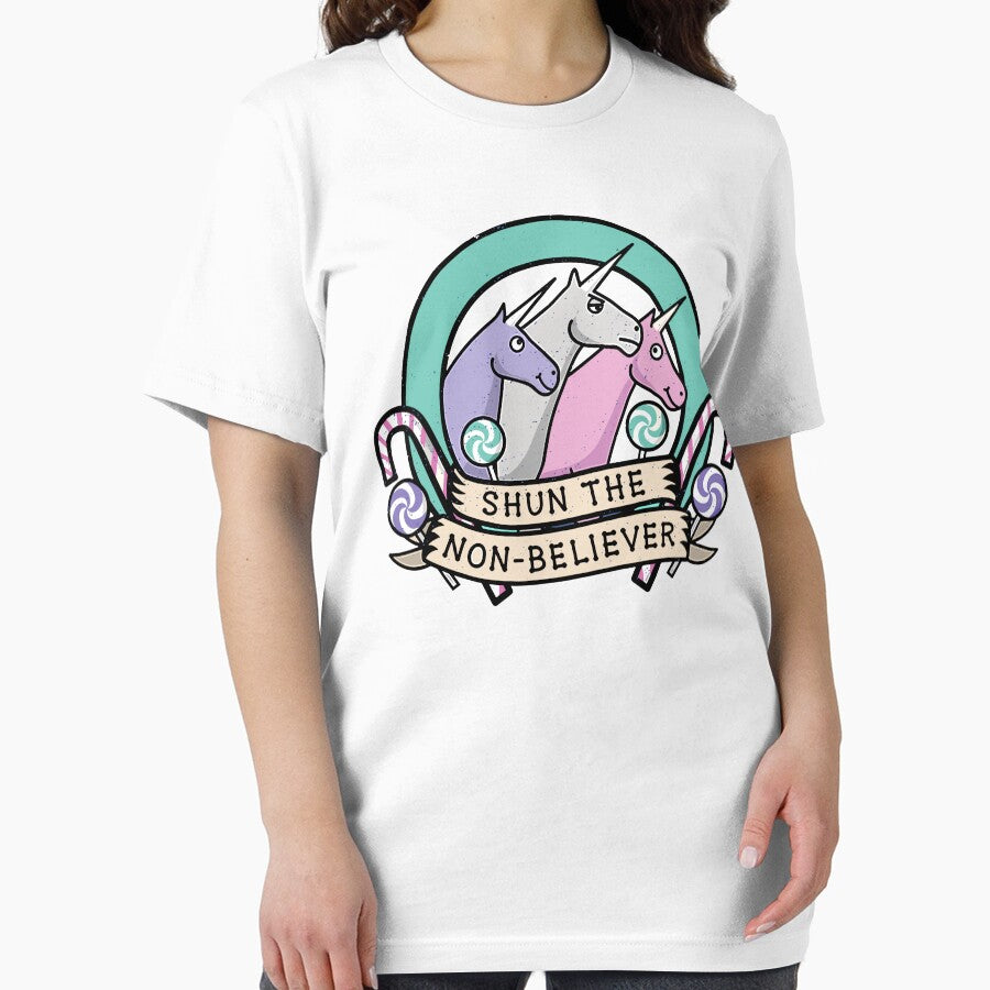 Shun The Non-Believers Unicorn Candy Funny Unicorn Squad by jakaun T-Shirts, Hoodie, Sweatshirt | BlankRebels.com (Image 2)