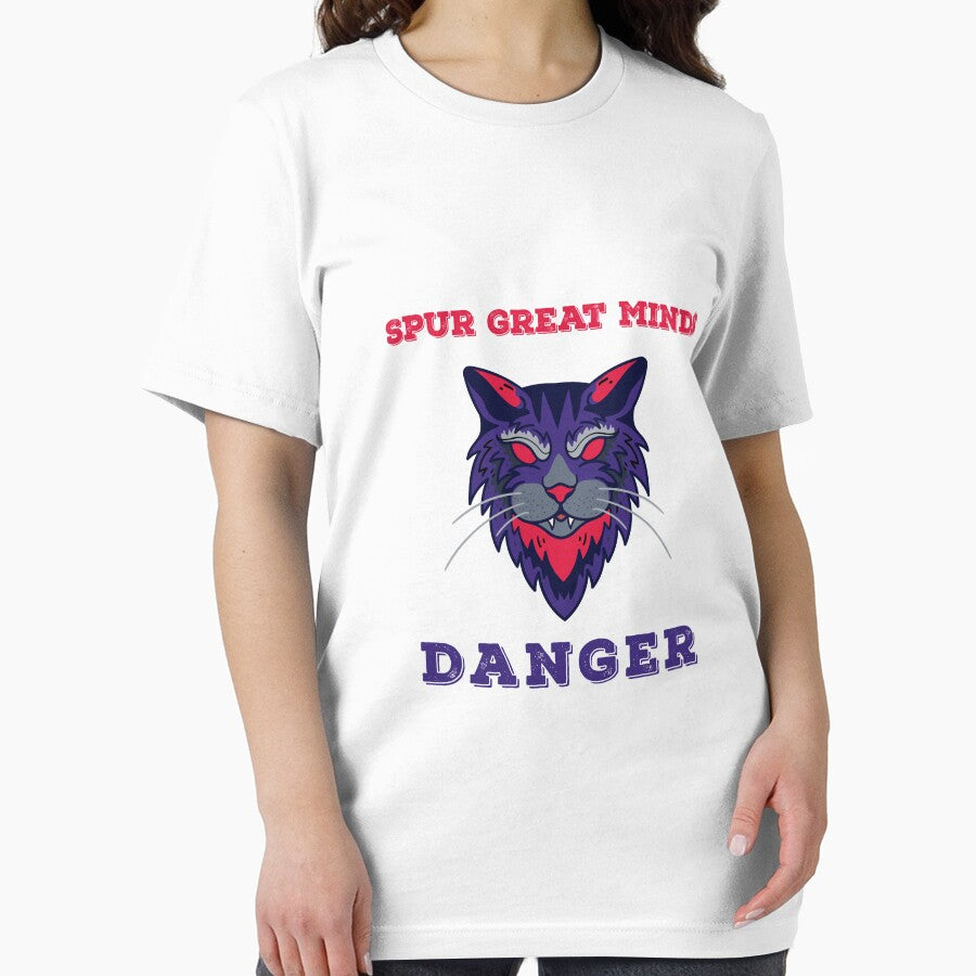 Spur cat Great Minds danger by 7-Studio T-Shirts, Hoodie, Sweatshirt | BlankRebels.com (Image 2)