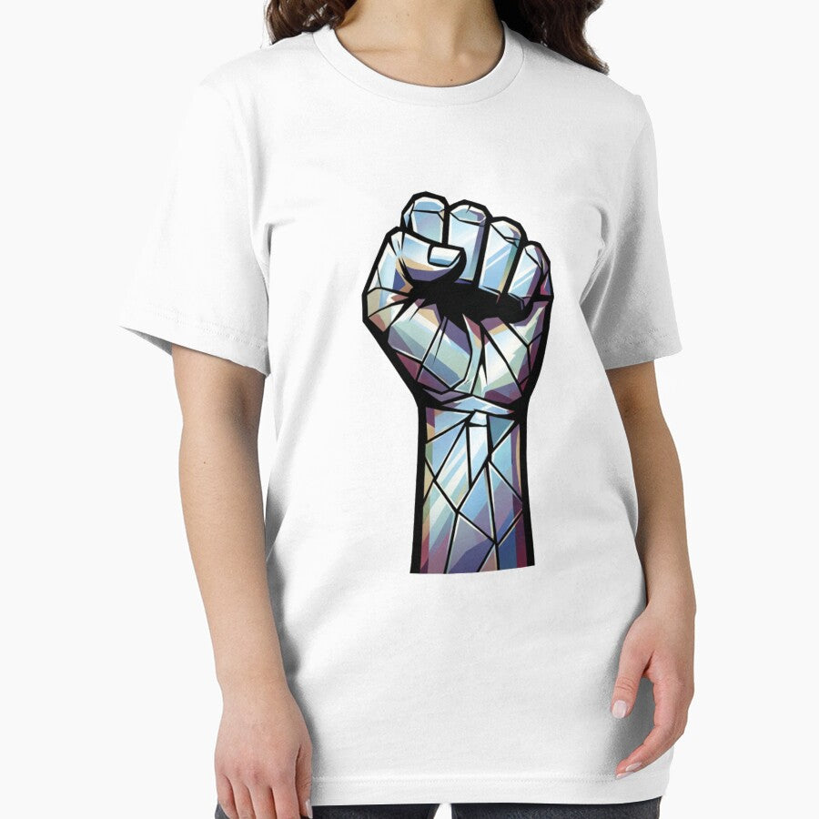 Fractured Resilience Broken Crystal Phoenix Rising Art by PillowShop ⭐⭐⭐⭐⭐ T-Shirts, Hoodie, Sweatshirt (Image 2)
