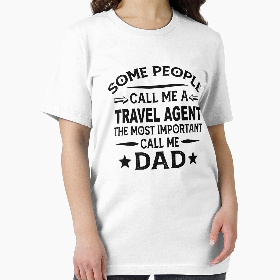 travel agent Father Dad T-shirt gift for father's Day travel agent Dad Father's Day, travel agent Dad Hudband... (Image 2)