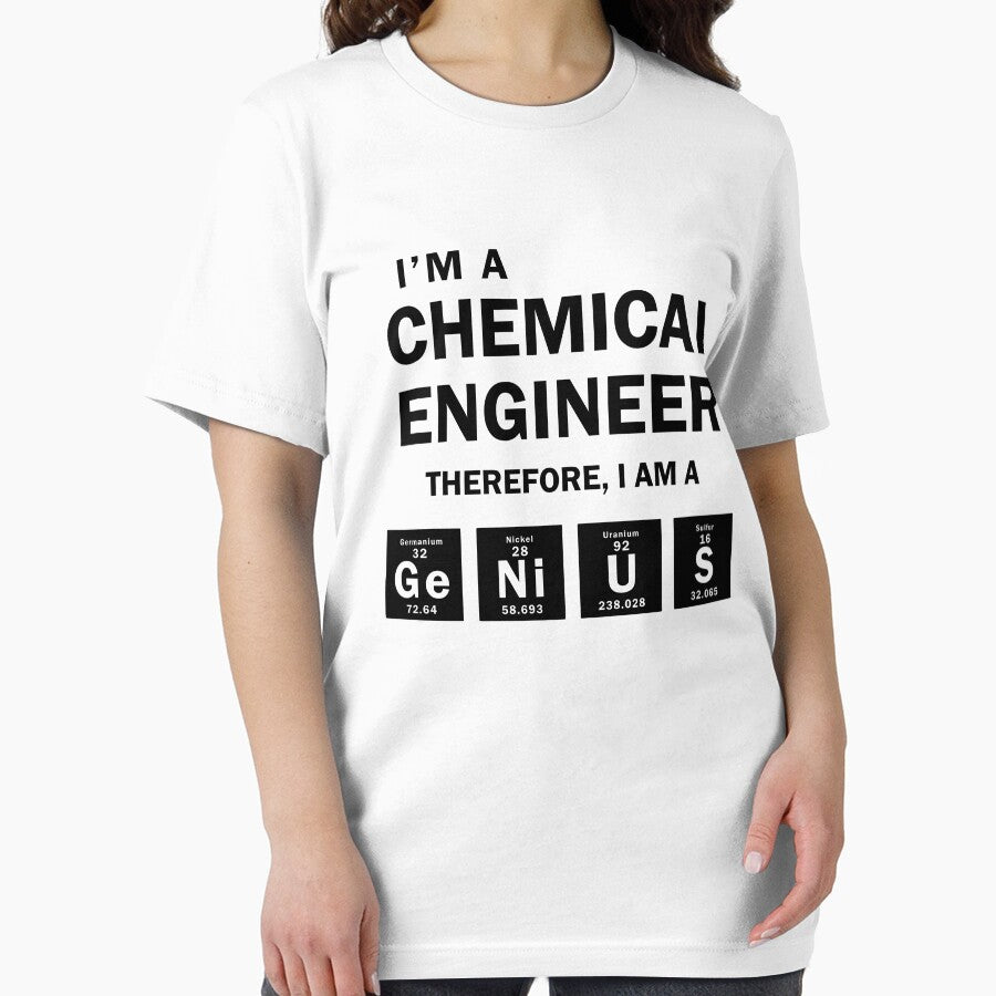 I'm a Chemical Engineer Therefore I'm a Genius by Adel Qasem T-Shirts, Hoodie, Sweatshirt | BlankRebels.com (Image 2)