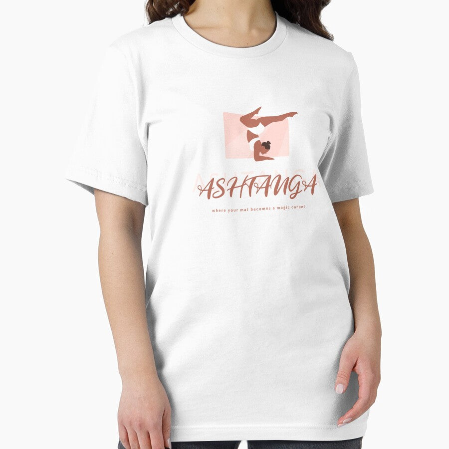 Ashtanga, where your mat becomes a magic carpet by LyricsWear T-Shirts, Hoodie, Sweatshirt | BlankRebels.com (Image 2)