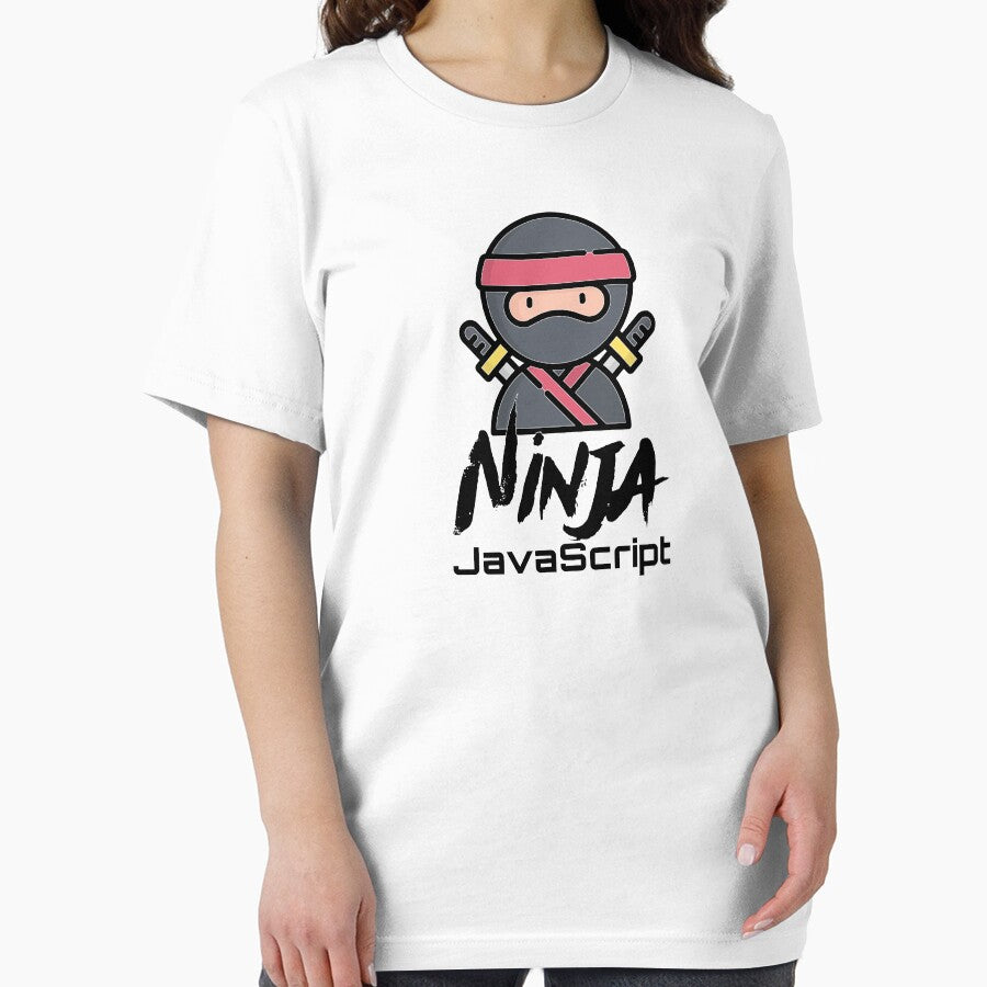 JavaScript Ninja (color black) by Stornu2Ruedas T-Shirts, Hoodie, Sweatshirt | BlankRebels.com (Image 2)