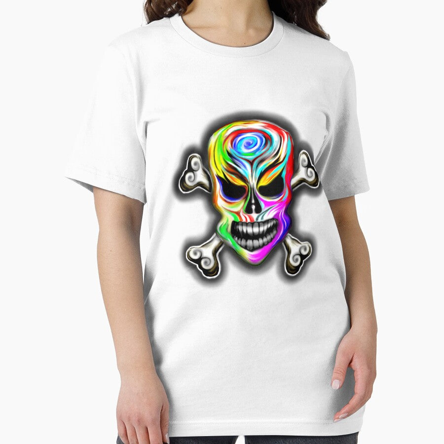Color Me Dead: Skull Art by sdesiata T-Shirts, Hoodie, Sweatshirt | BlankRebels.com (Image 2)