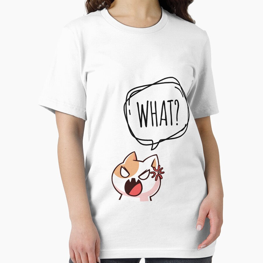Cat saying "WHAT?" by Zah-Doodles